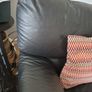 2 x Leather Reclining Armchairs Image 5