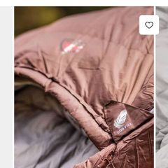 -4deg rated sleeping bag (845g) for hikers and campers