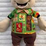 Disney Mickey Mouse Main Attraction Enchanted Tiki Room Plush 50th Anniversary approx. 42 cm. Used Please see photos Image 8