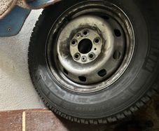 Peugeot/fiat 15 inch steel wheels