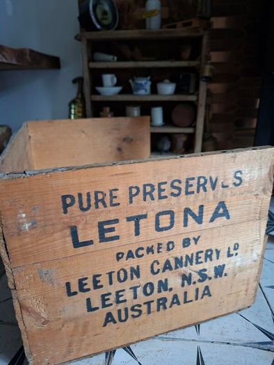 wooden box