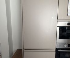 fridge. Barely used. Upgrading with bigger one. Warranty available.