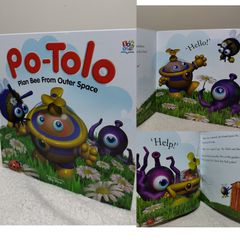 Po Tolo Plan Bee From Outer Space Hardback Book