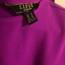 Lipsy pink/purple flutter sleeve midi dress size 10 Image 7