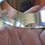 Black and Gold Stamped Sterling Silver Newbridge Bracelet Image 5
