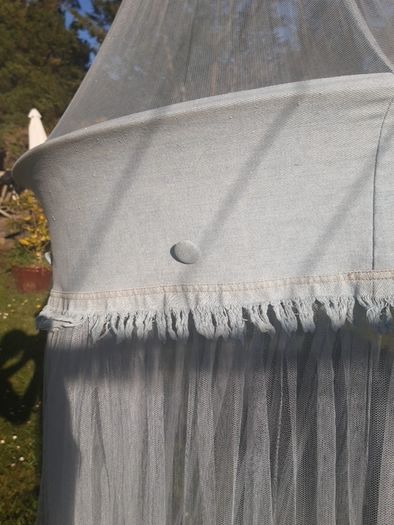 Blue Mosquito Net