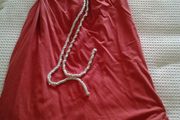 Orange Beach Dress - Size Small