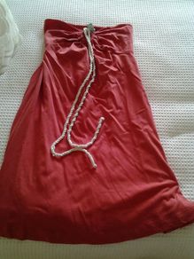 Orange Beach Dress - Size Small