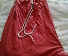 Orange Beach Dress - Size Small