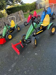 John Deere New Holland Case Berg Go Carts