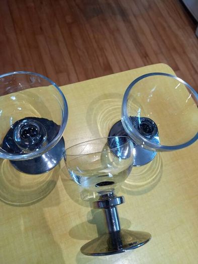Beautiful tea light candle holders X 2