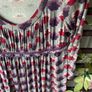 dress next floral grey print dress empire line size 10 Image 5