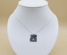 Irish Sterling Silver Necklace with Pendant
