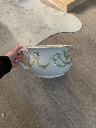 ceramic vintage potty