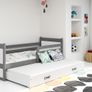 Trundle Bed Tomek + 2 mattresses real wood frame + 2 drawers Image 2