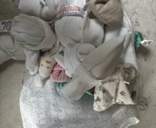 Selection of hats and mittens