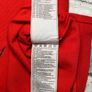 Nike Manchester United Mens Polo Neck Tee Shirt Red Large Image 6