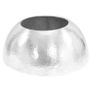 Coffee Table Hammered Aluminium 70x30 cm Silver Image 5