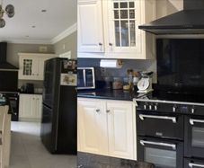 Speckled Black Marble Worktop sections Used but Like New no damage