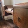 Dressing Table, Vintage Walnut Image 2