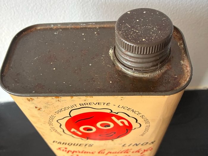 Vintage French 100h Polish Tin