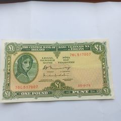One pound note Lady Lavery