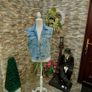 Pull & Bear Distressed Denim Sleeveless Jacket  Unisex  Size Small Image 9