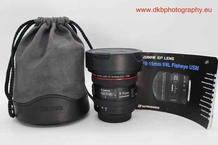 Canon EF 8-15mm F4L USM Fisheye Ultra-Wide Lens #0468