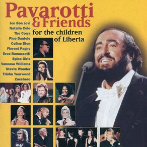Free Postage! Pavarotti and Friends for the Children of Liberia. CD.