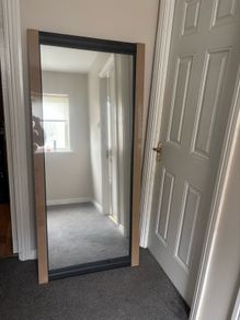 Ikea Toftbyn black mirror