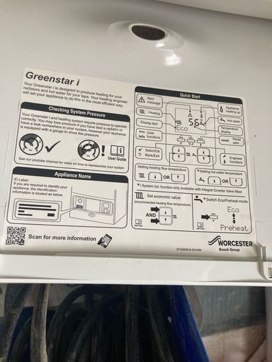 Worcester combi boiler