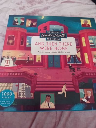 Agatha Christie 1000 piece jigsaw