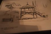 four Australian ink sketches,