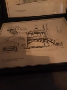 four Australian ink sketches,
