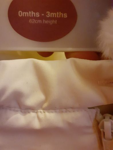 new born baby snow suit