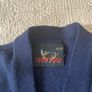 Navy school cardigan Image 3