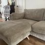 Benji DFS 3 seater L shaped couch Image 6