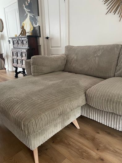 Benji DFS 3 seater L shaped couch