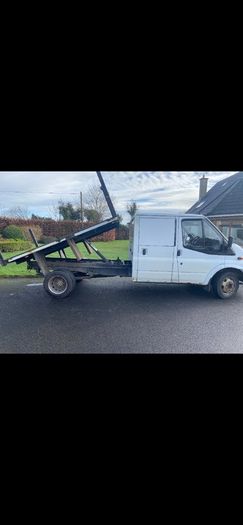 ford transit crew cab tipper
