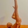 Hand built Red clay figurative study sculpture Image 2
