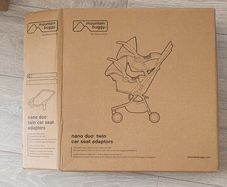 Nano duo twin car seat adapters