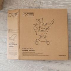 Nano duo twin car seat adapters