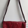 Marks & Spencer Vibrant Red Leather Crossbody bag Image 2