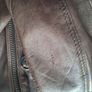 Massimo Dutti brown leather jacket Image 5