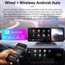 10.26" Wireless Carplay Screen for Car 5G Wifi Dash Cam 4K Car DVR Camera Android Auto Lens GPS Navigation Video Recorder FM AUX Image 4