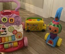 Toddler toys and walker