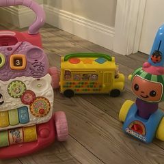 Toddler toys and walker