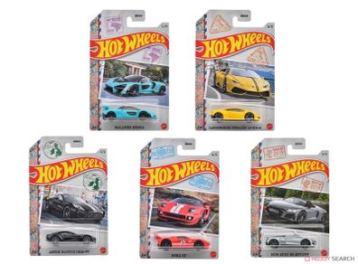 Hotwheels international super cars set of 5