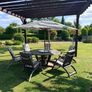 Solid Teak Garden Set Image 2