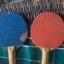 Table tennis bats and net Image 4
